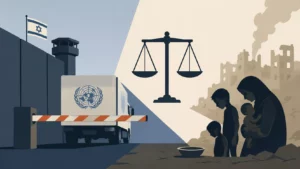 Restrições à entrada de ajuda humanitária