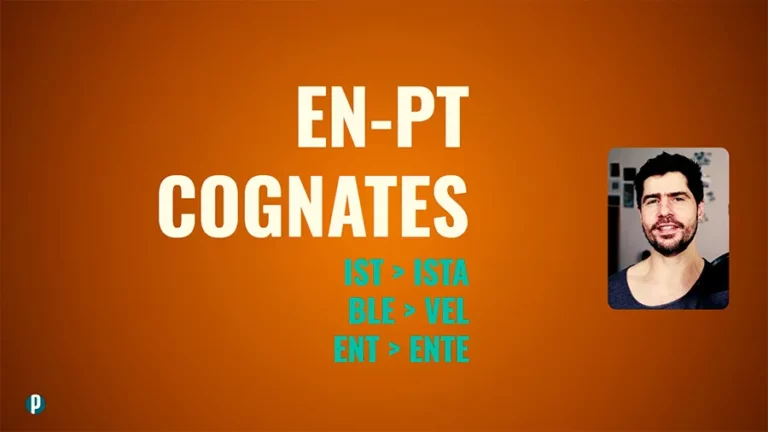 Lesson #23 Cognates 3 - Portuguesepedia