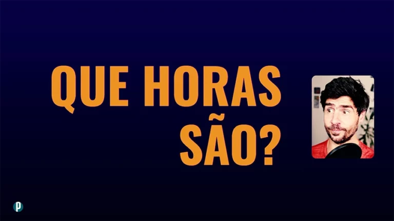 Lesson #103 Que horas são - Portuguesepedia