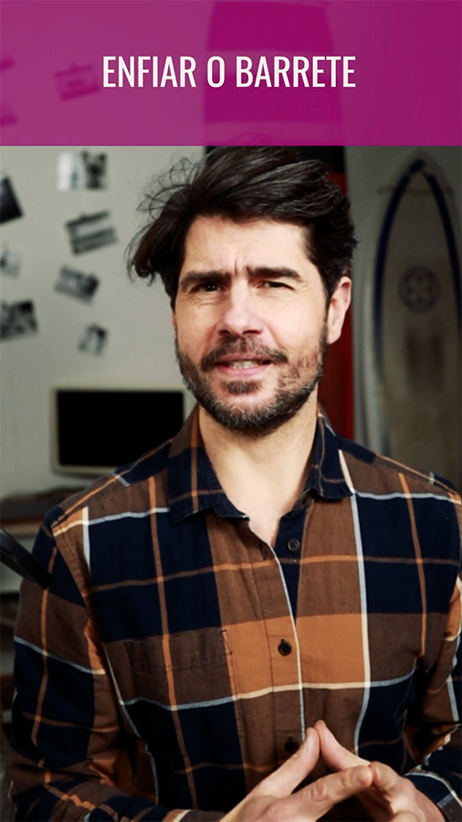 Enfiar o barrete