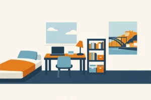 Afonso, como é que é o teu quarto?