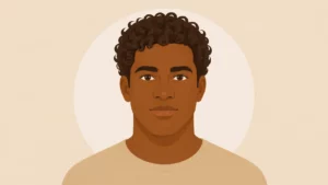 O Júlio tem cabelo encaracolado