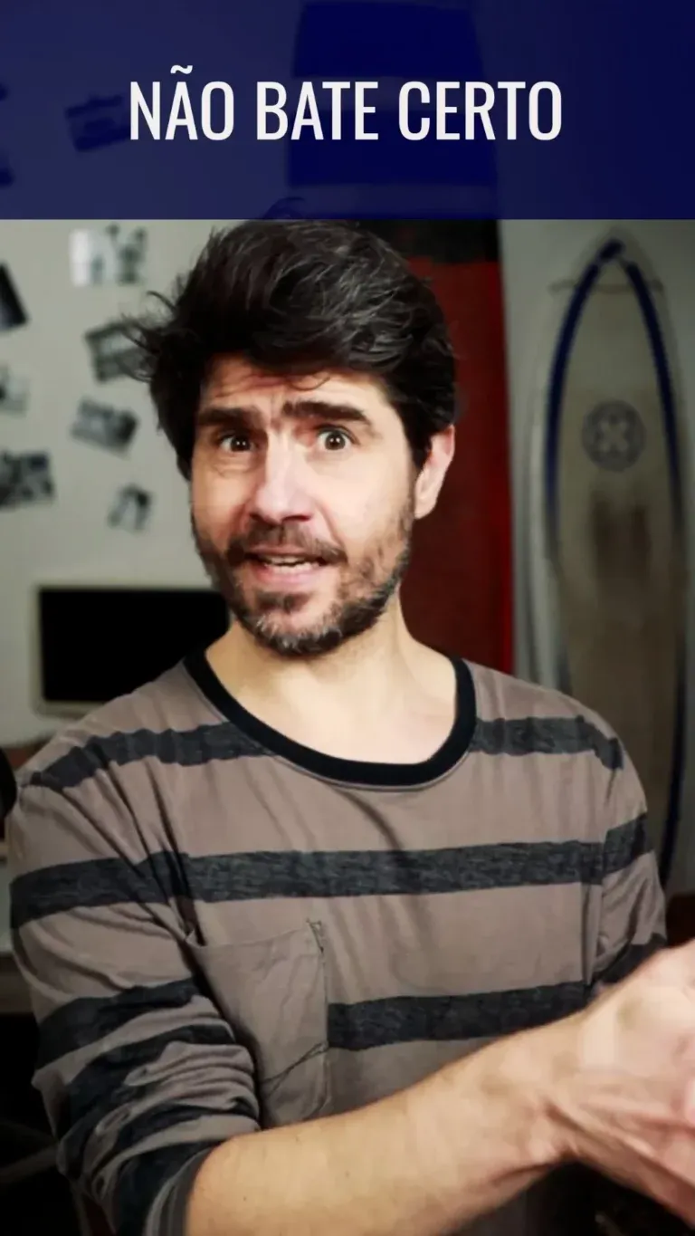 Não bate certo