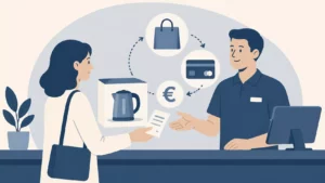 Trouxe o talão da compra?