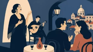 A cantora tinha uma voz muito bonita
