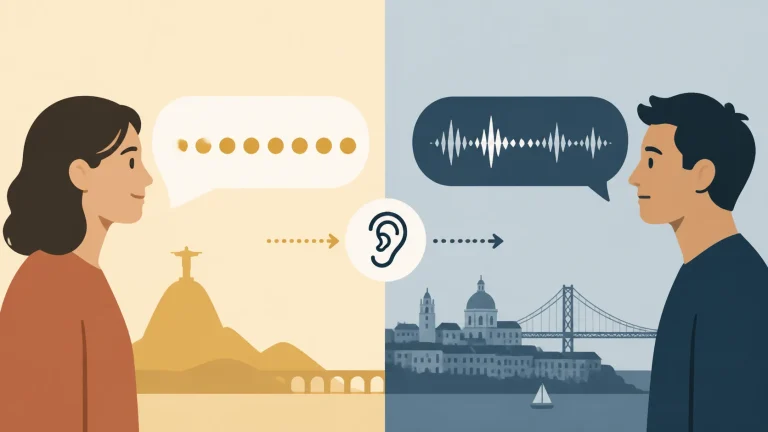 Why Brazilian Portuguese Sounds Clearer Than European Portuguese (and What That Means for Learners)